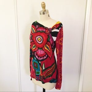 Desigual Multicolor Long Sleeve Top